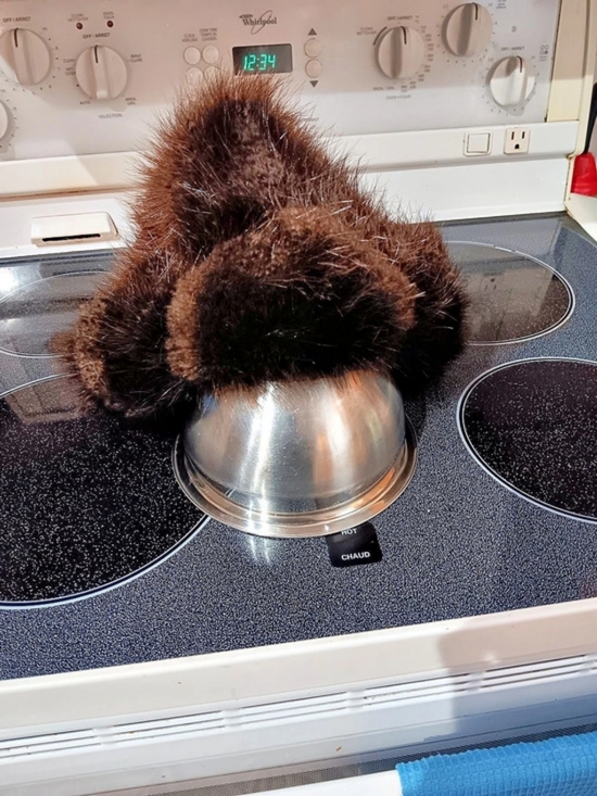 Arctic Canada Collection Accessories - Arctic Canada Collection Brown Fur Hat